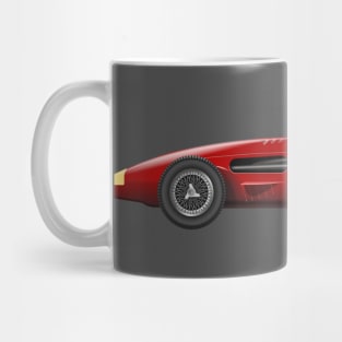 Maserati 250 F - Juan Manuel Fangio Illustration Mug